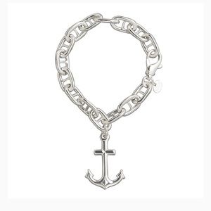 LOLA Anchor charm bracelet